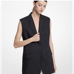 Michael Kors Sleeveless blazer vest